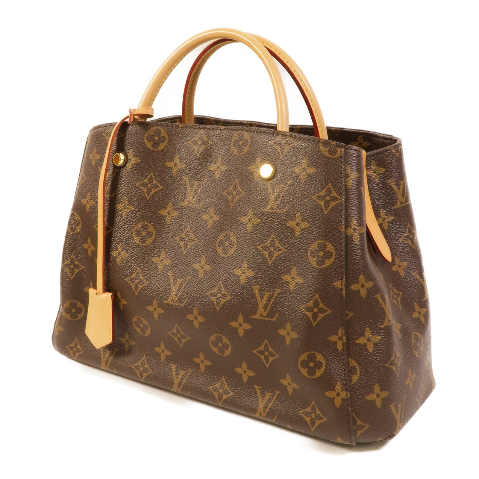 LOUIS VUITTON Montaigne M41056 2-Way Bag Coated Canvas 3
