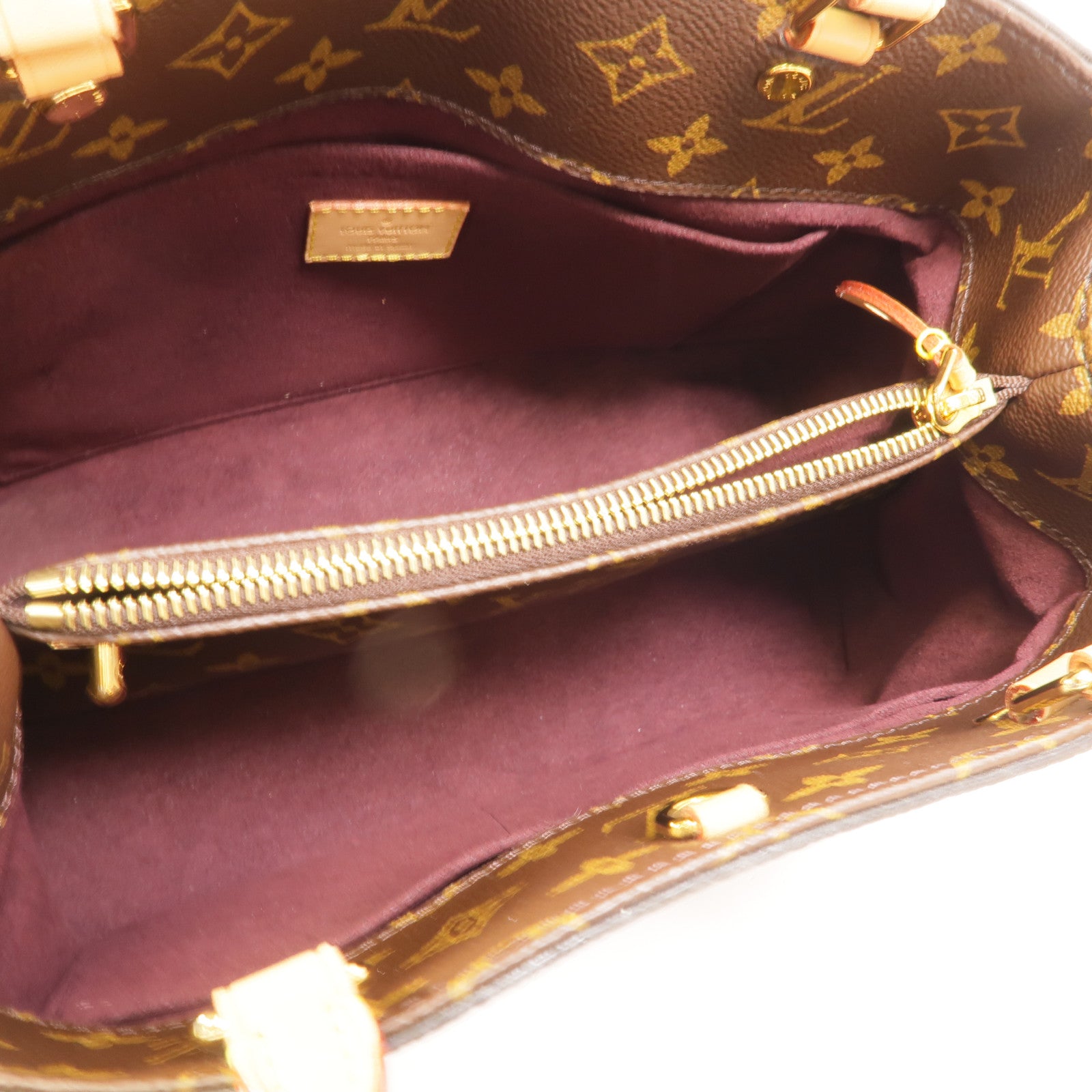 LOUIS VUITTON Montaigne M41056 2-Way Bag Coated Canvas 5