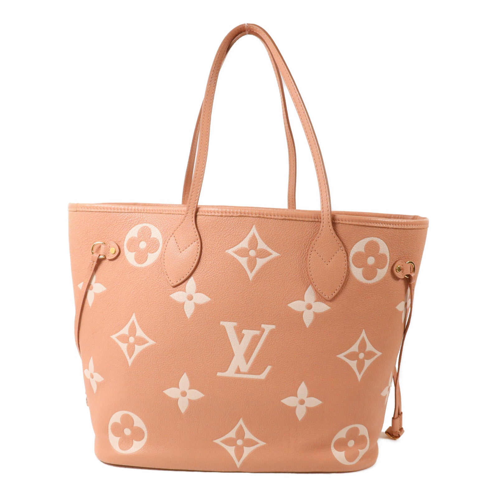 LOUIS VUITTON Neverfull M46329 Tote Bag Calfskin 2
