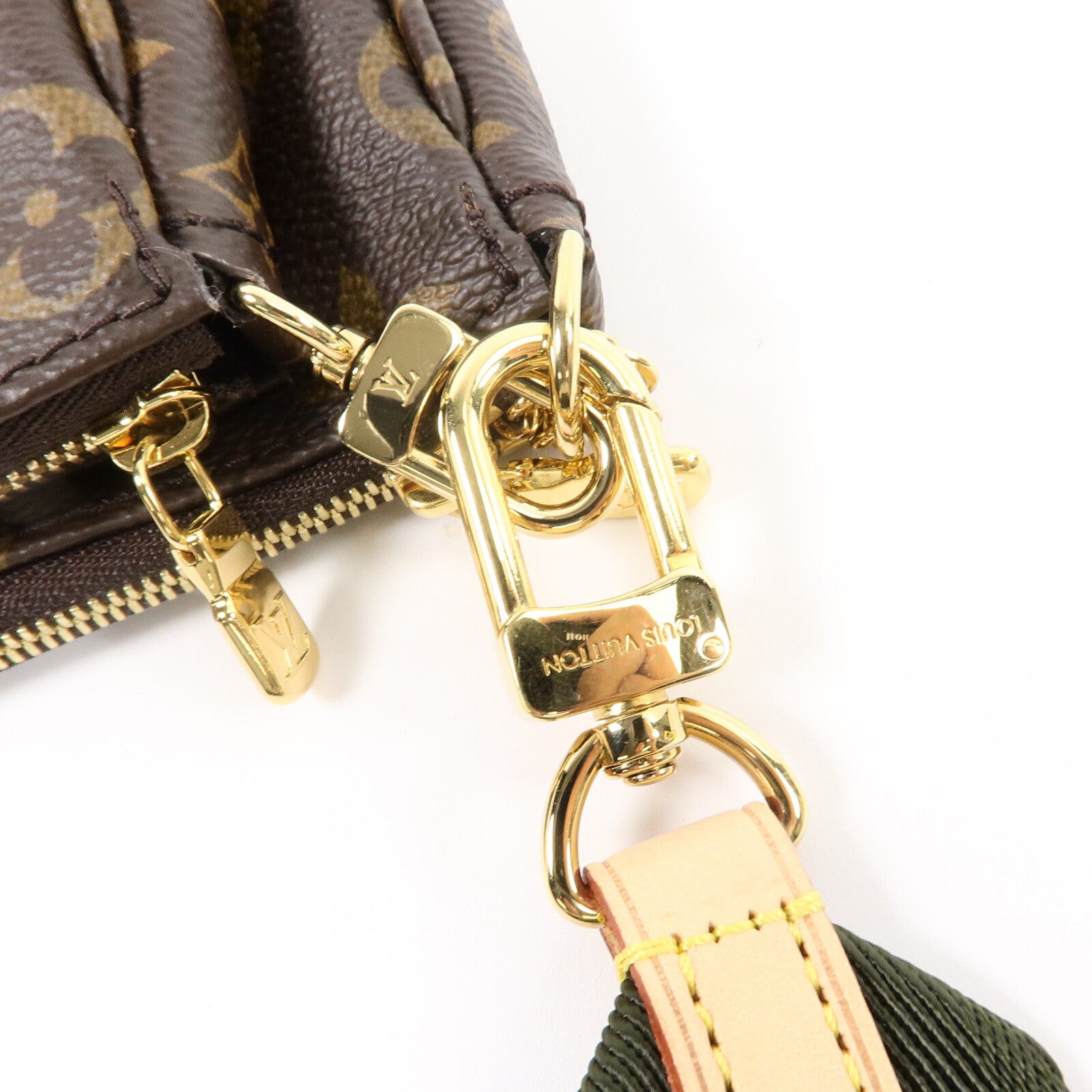 LOUIS VUITTON Multi Pochette M44813 2-Way Bag Coated Canvas 6