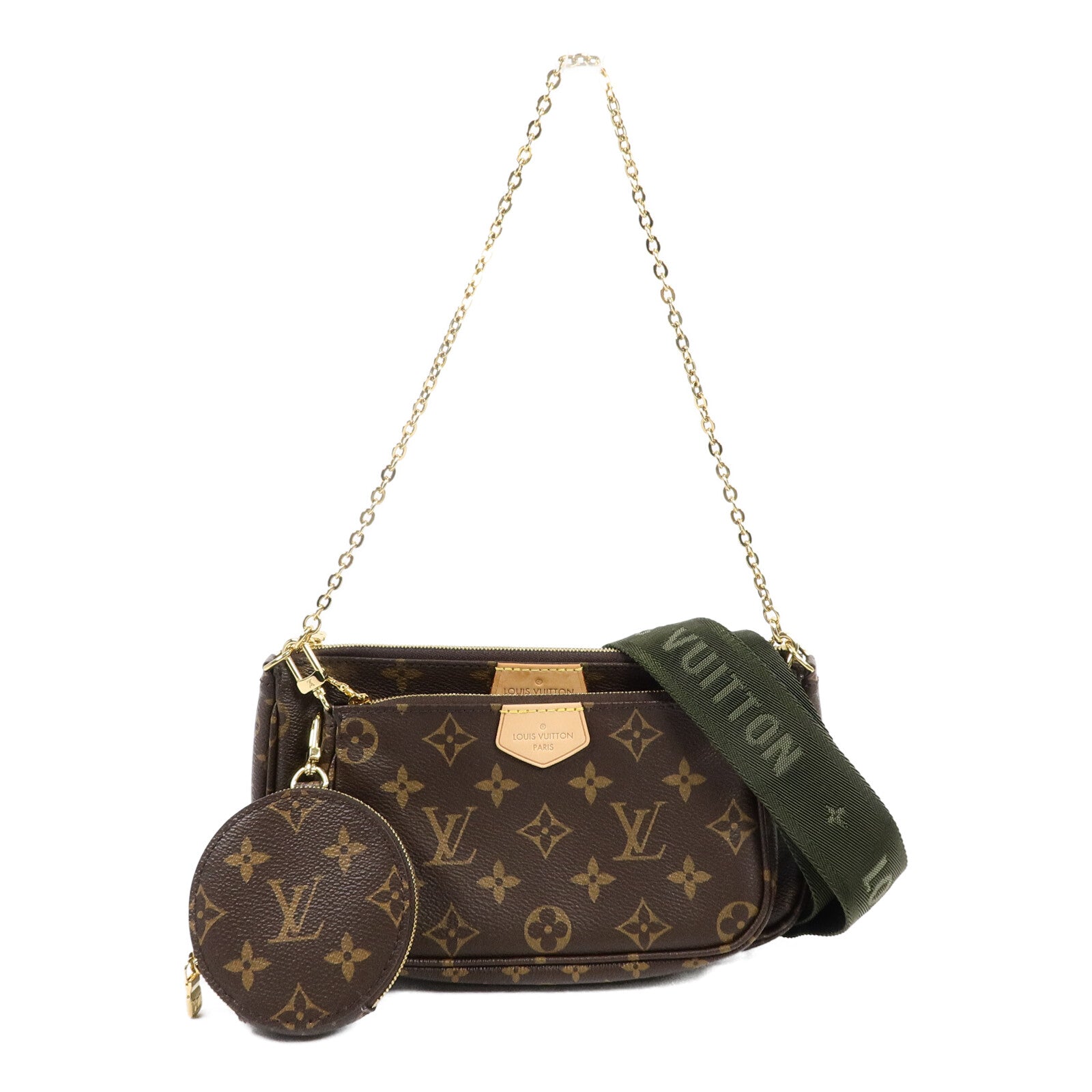 LOUIS VUITTON Multi Pochette M44813 2-Way Bag Coated Canvas 8