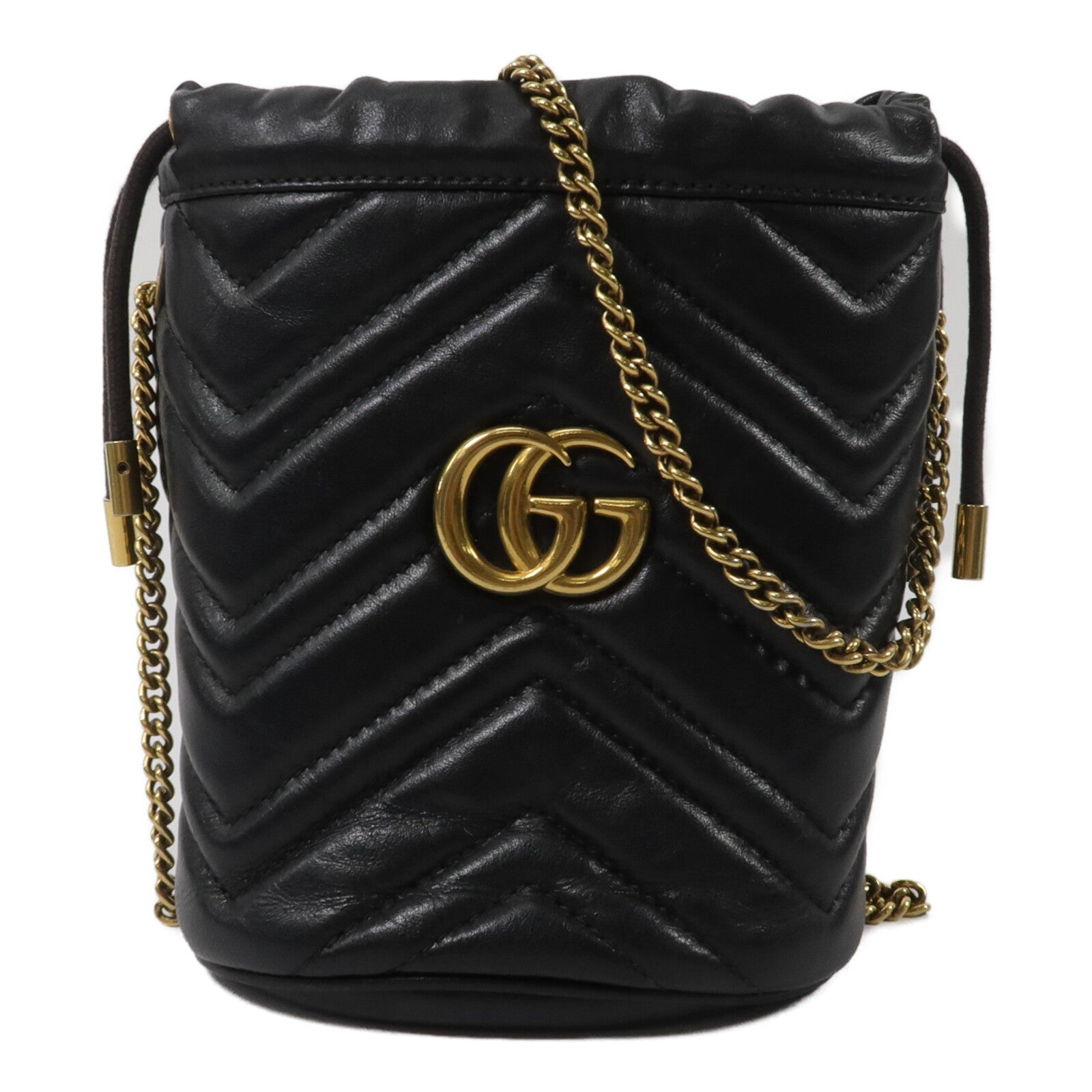 LOUIS VUITTON Bucket 575163 Shoulder Bag Calfskin