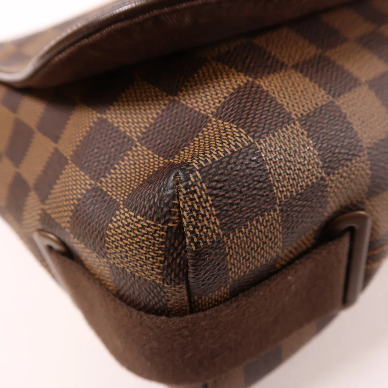 LOUIS VUITTON Brooklyn N51212 肩背包 塗層帆布 棕色 / Brown 塗層帆布 中古品A - 縮圖 11