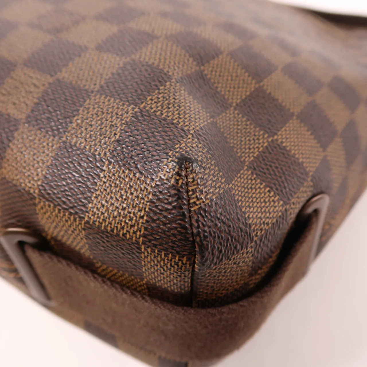LOUIS VUITTON Brooklyn N51212 肩背包 塗層帆布 棕色 / Brown 塗層帆布 中古品A - 縮圖 12