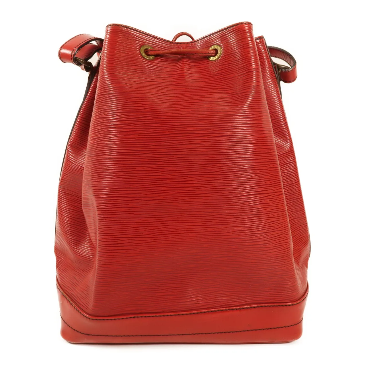 LOUIS VUITTON Noe M44007 肩背包 牛皮 紅色 / Red 牛皮 中古品B - 縮圖 2