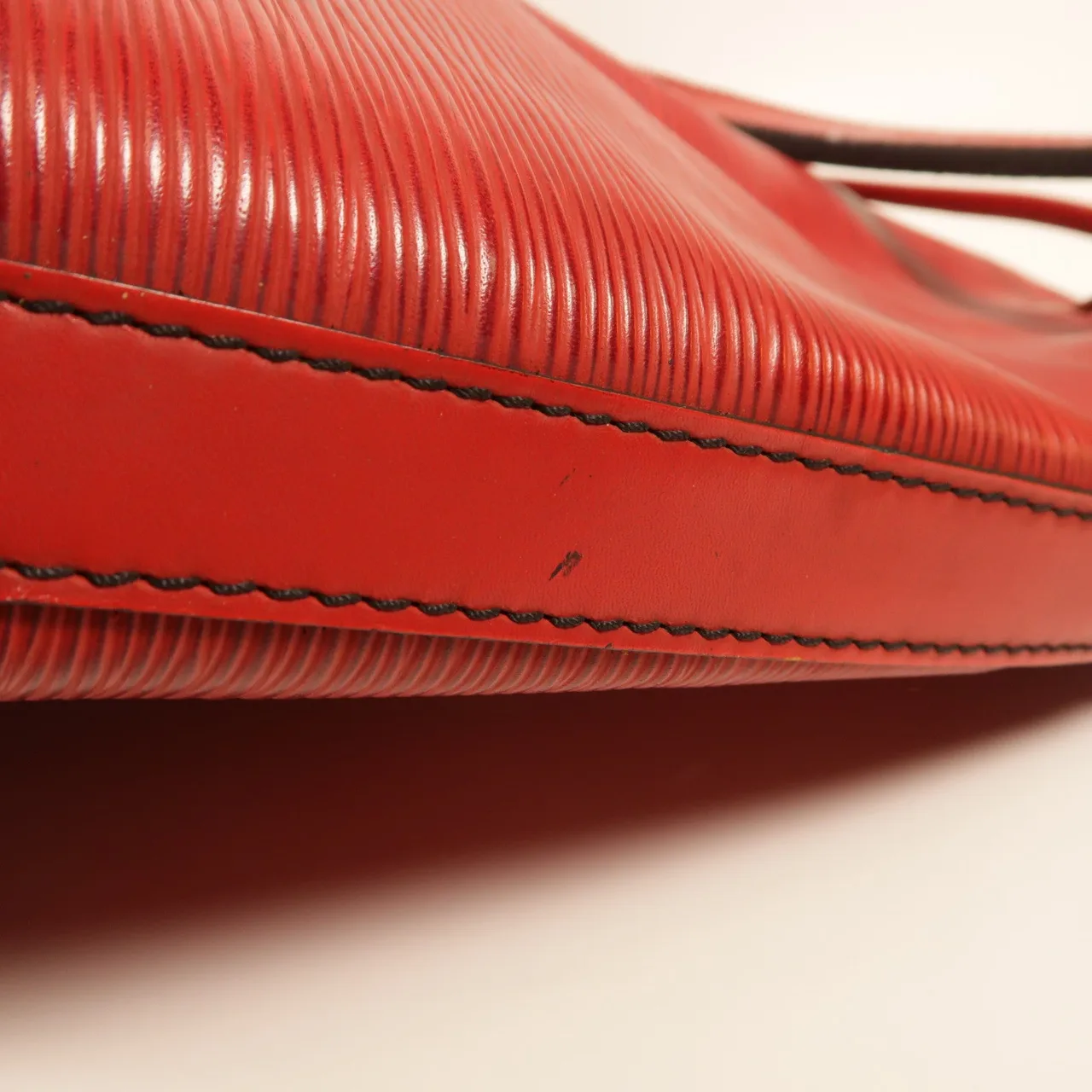 LOUIS VUITTON Noe M44007 肩背包 牛皮 紅色 / Red 牛皮 中古品B - 縮圖 16