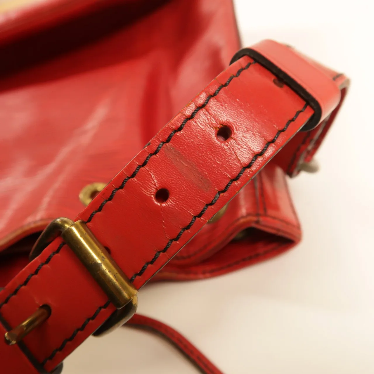 LOUIS VUITTON Noe M44007 肩背包 牛皮 紅色 / Red 牛皮 中古品B - 縮圖 20