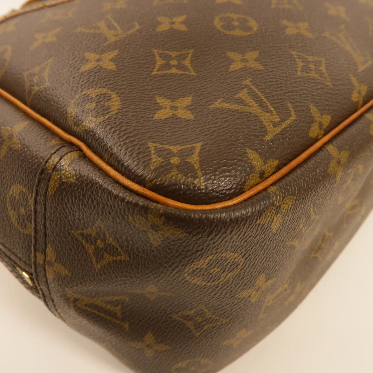 LOUIS VUITTON Deauville M47270 手提包 塗層帆布 棕色 / Brown 塗層帆布 中古品C - 縮圖 5