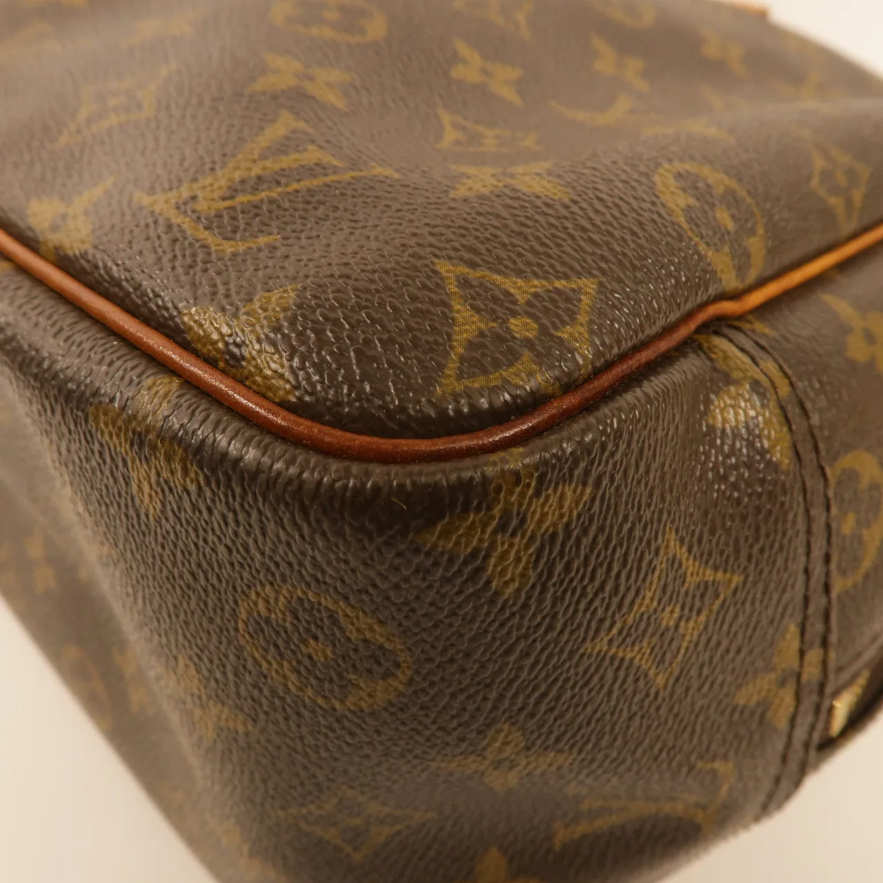 LOUIS VUITTON Deauville M47270 手提包 塗層帆布 棕色 / Brown 塗層帆布 中古品C - 縮圖 8