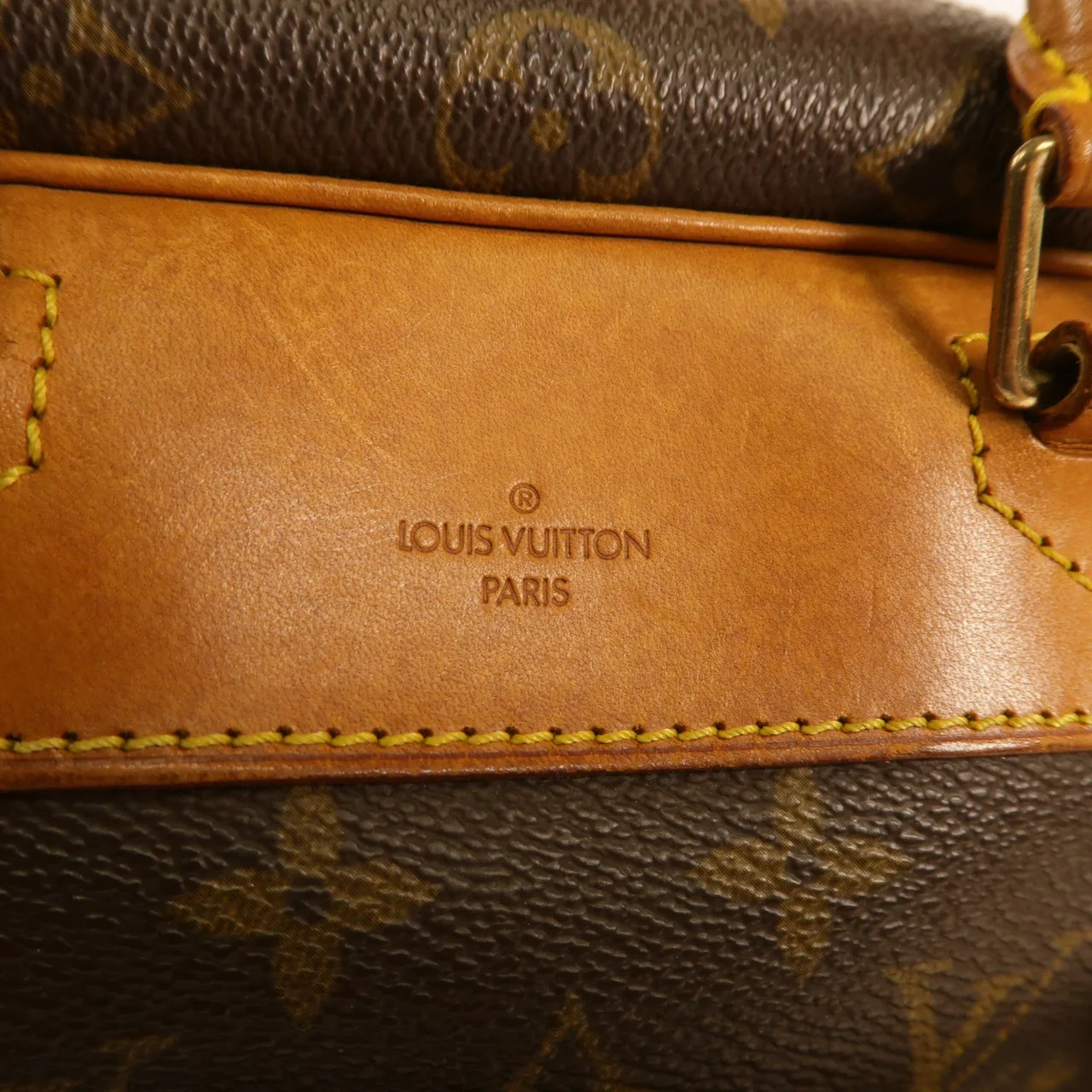 LOUIS VUITTON Deauville M47270 手提包 塗層帆布 棕色 / Brown 塗層帆布 中古品C - 縮圖 10
