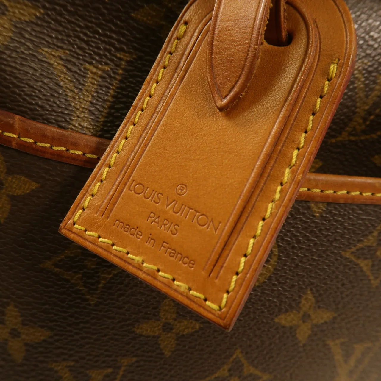 LOUIS VUITTON Deauville M47270 手提包 塗層帆布 棕色 / Brown 塗層帆布 中古品C - 縮圖 11