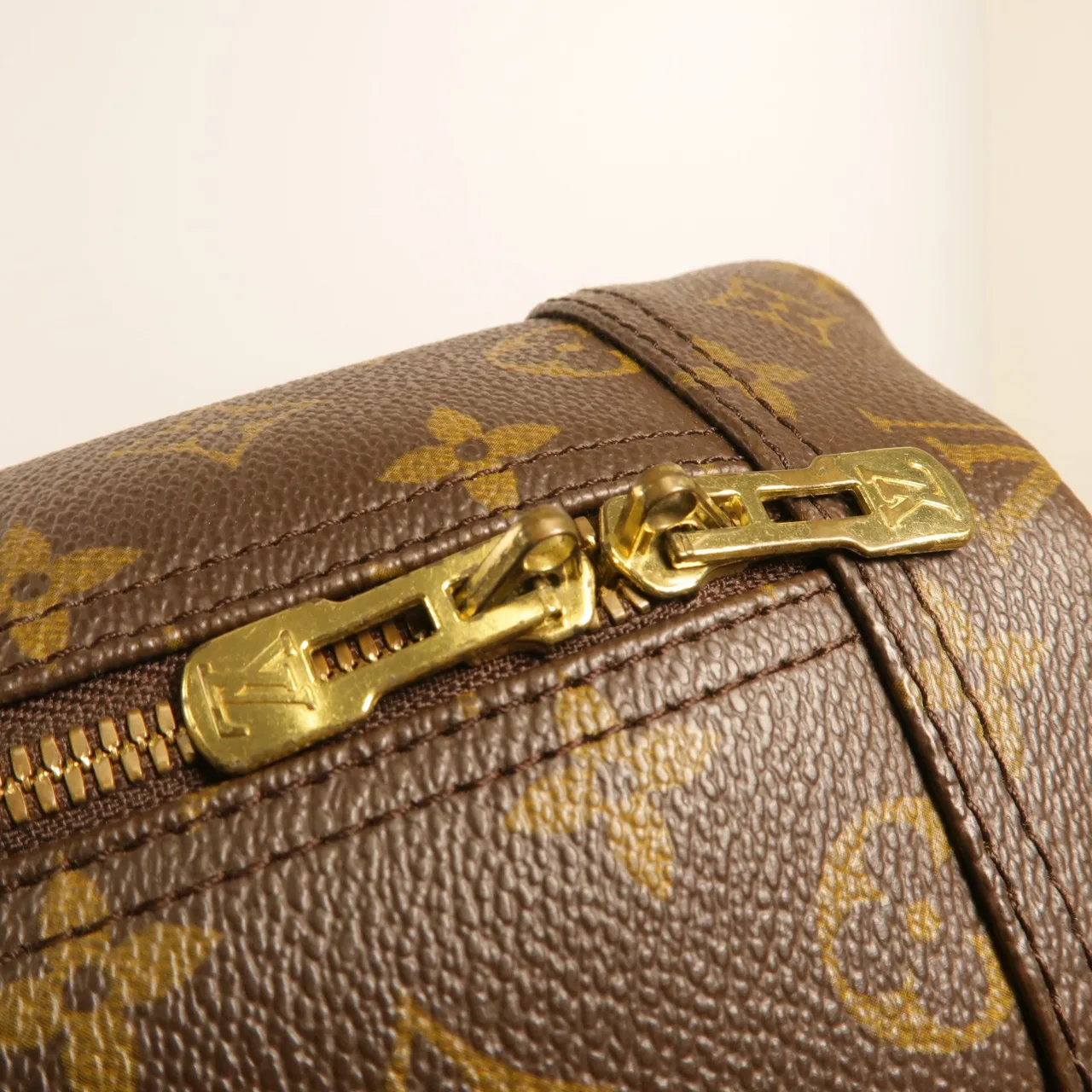LOUIS VUITTON Deauville M47270 手提包 塗層帆布 棕色 / Brown 塗層帆布 中古品C - 縮圖 15