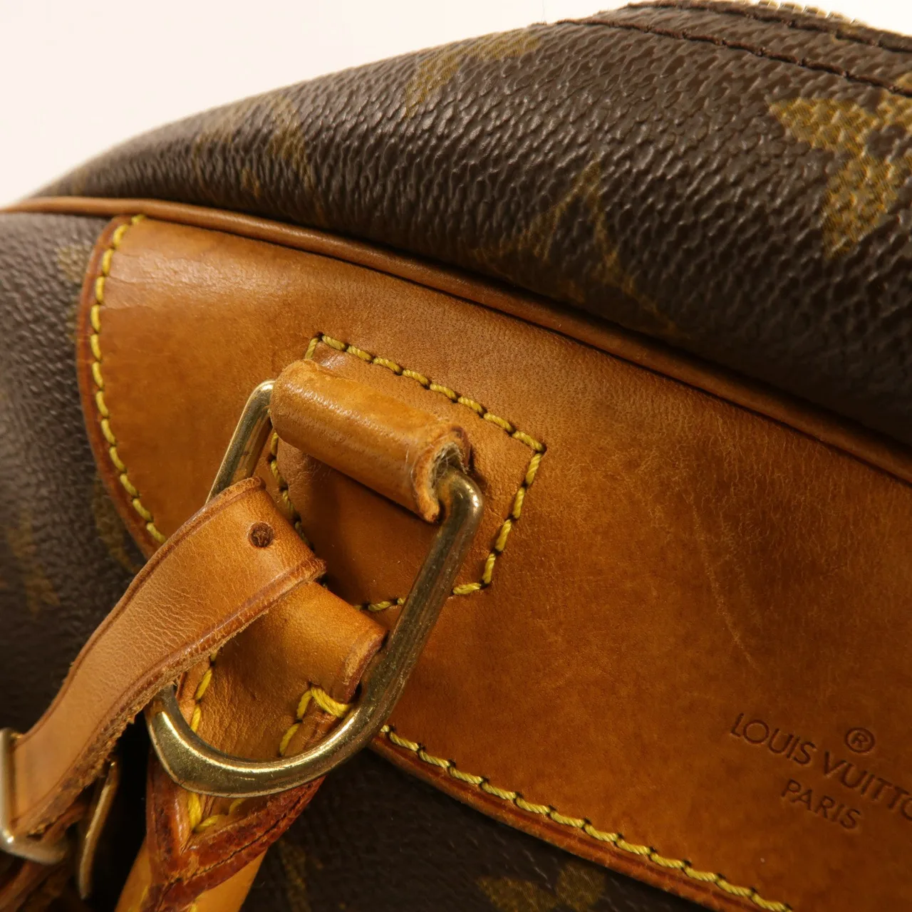 LOUIS VUITTON Deauville M47270 手提包 塗層帆布 棕色 / Brown 塗層帆布 中古品C - 縮圖 16