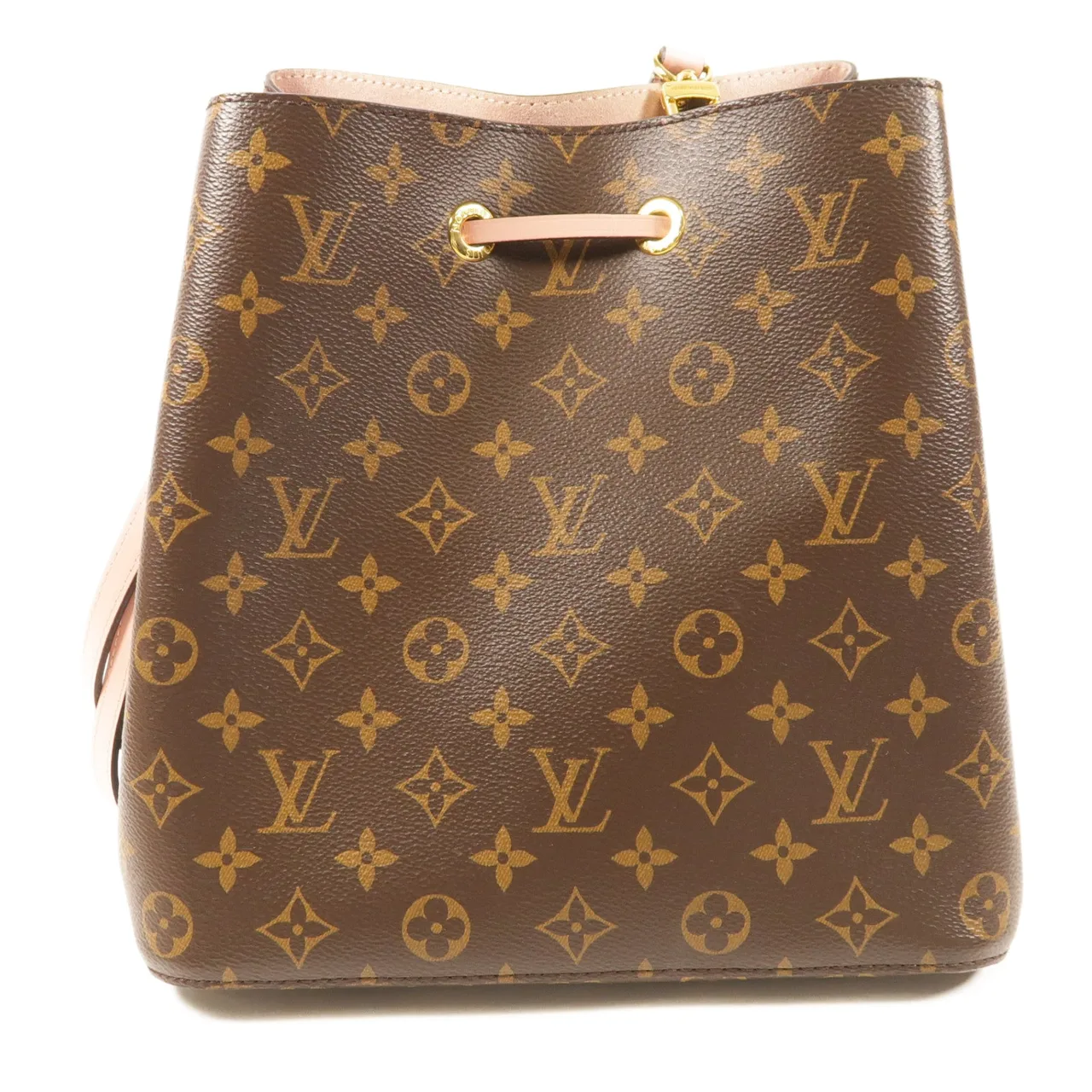 LOUIS VUITTON NeoNoe M44022 肩背包 塗層帆布 棕色 / 粉色 / Brown 塗層帆布 中古品A - 縮圖 2