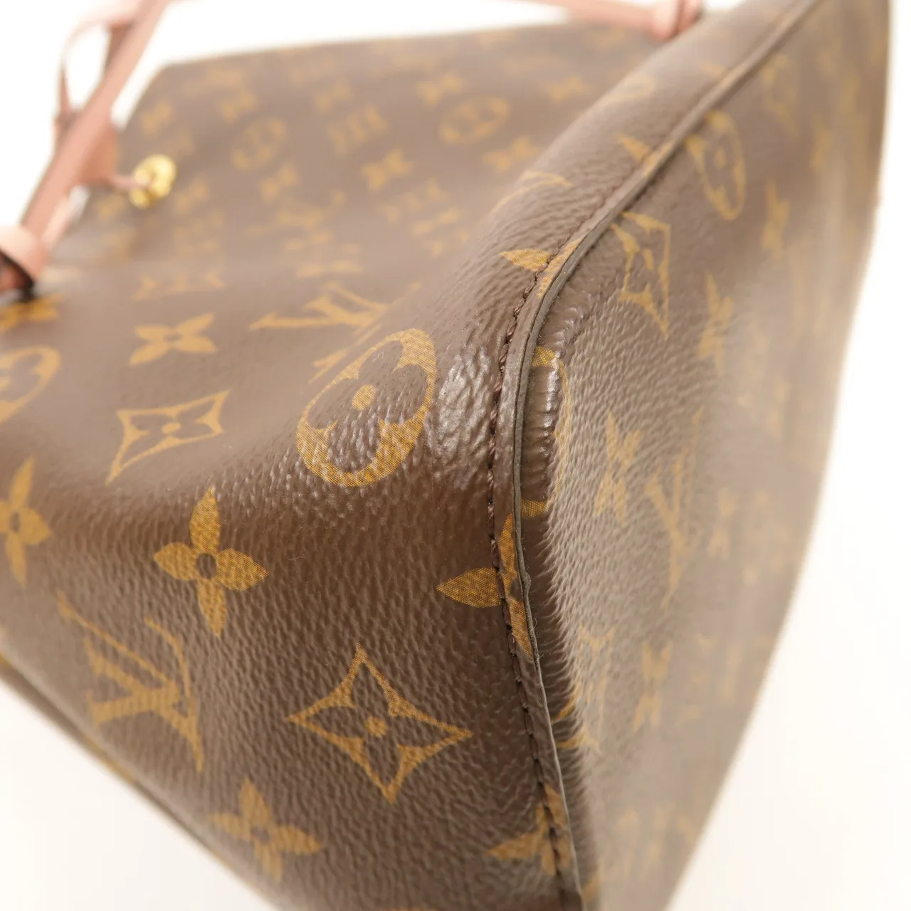 LOUIS VUITTON NeoNoe M44022 肩背包 塗層帆布 棕色 / 粉色 / Brown 塗層帆布 中古品A - 縮圖 5