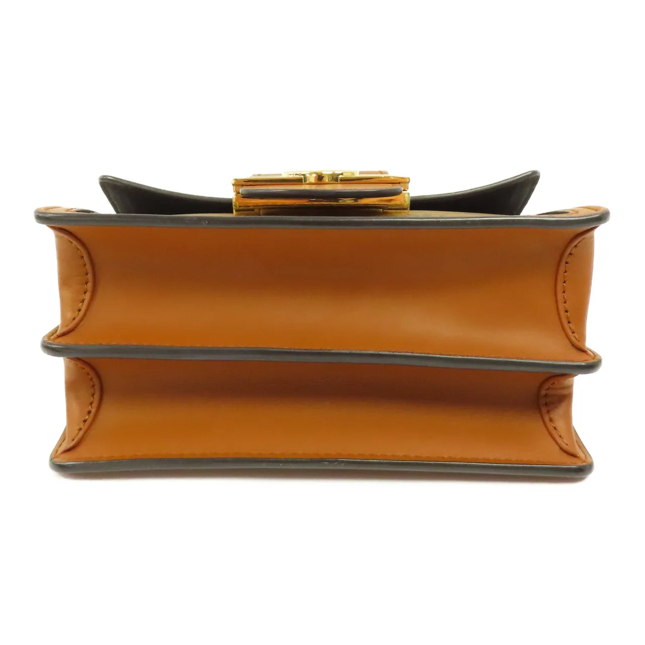 LOUIS VUITTON Mini Dauphine M45959 肩背包 塗層帆布 棕色 塗層帆布 中古品A - 縮圖 4