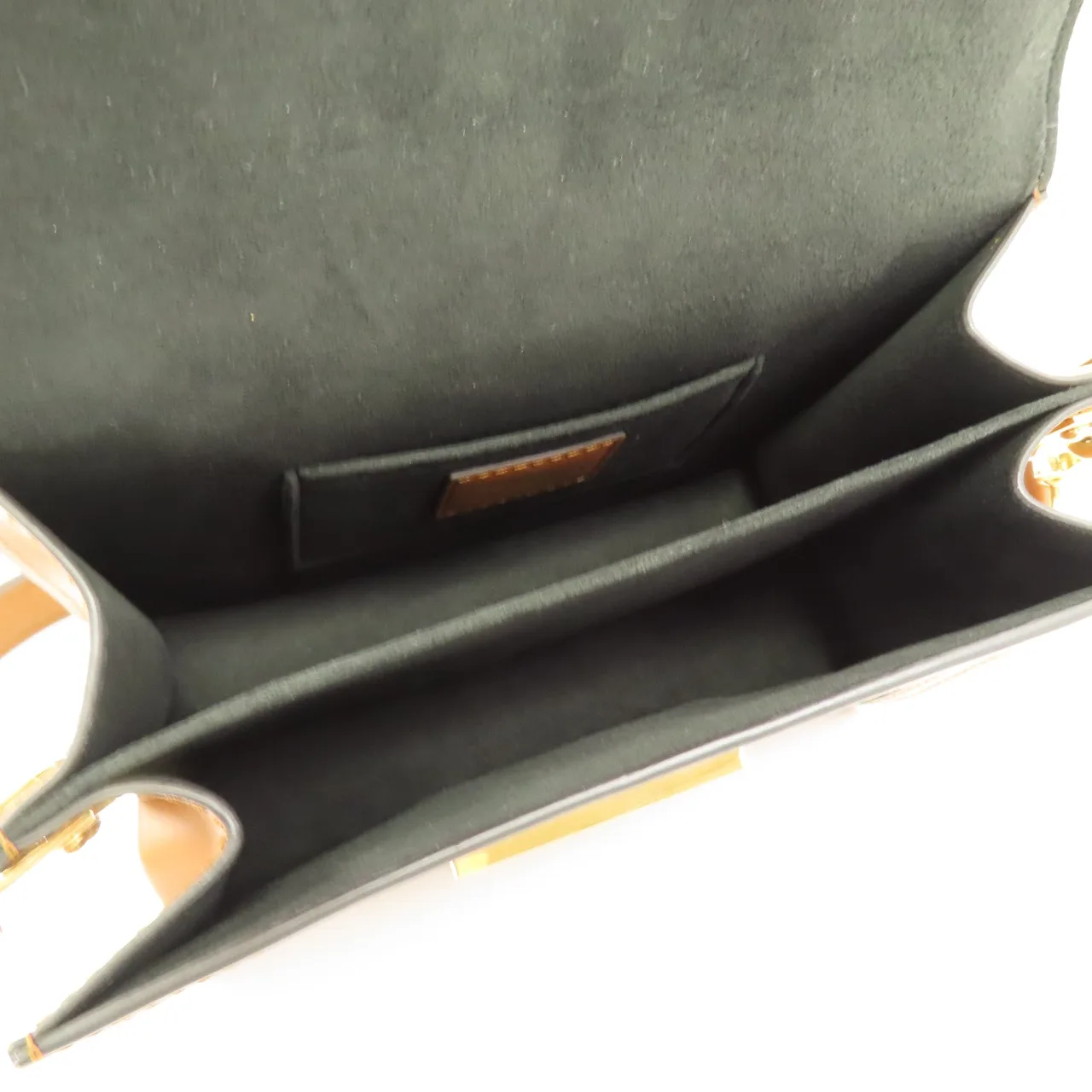 LOUIS VUITTON Mini Dauphine M45959 肩背包 塗層帆布 棕色 塗層帆布 中古品A - 縮圖 5