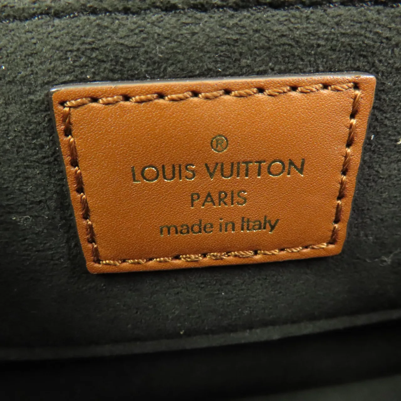 LOUIS VUITTON Mini Dauphine M45959 肩背包 塗層帆布 棕色 塗層帆布 中古品A - 縮圖 6