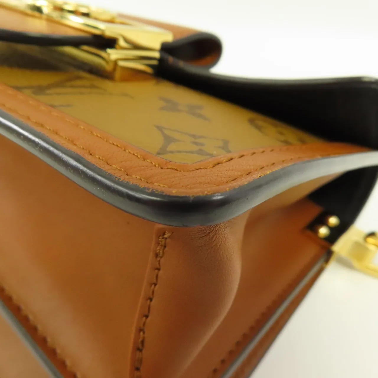 LOUIS VUITTON Mini Dauphine M45959 肩背包 塗層帆布 棕色 塗層帆布 中古品A - 縮圖 11