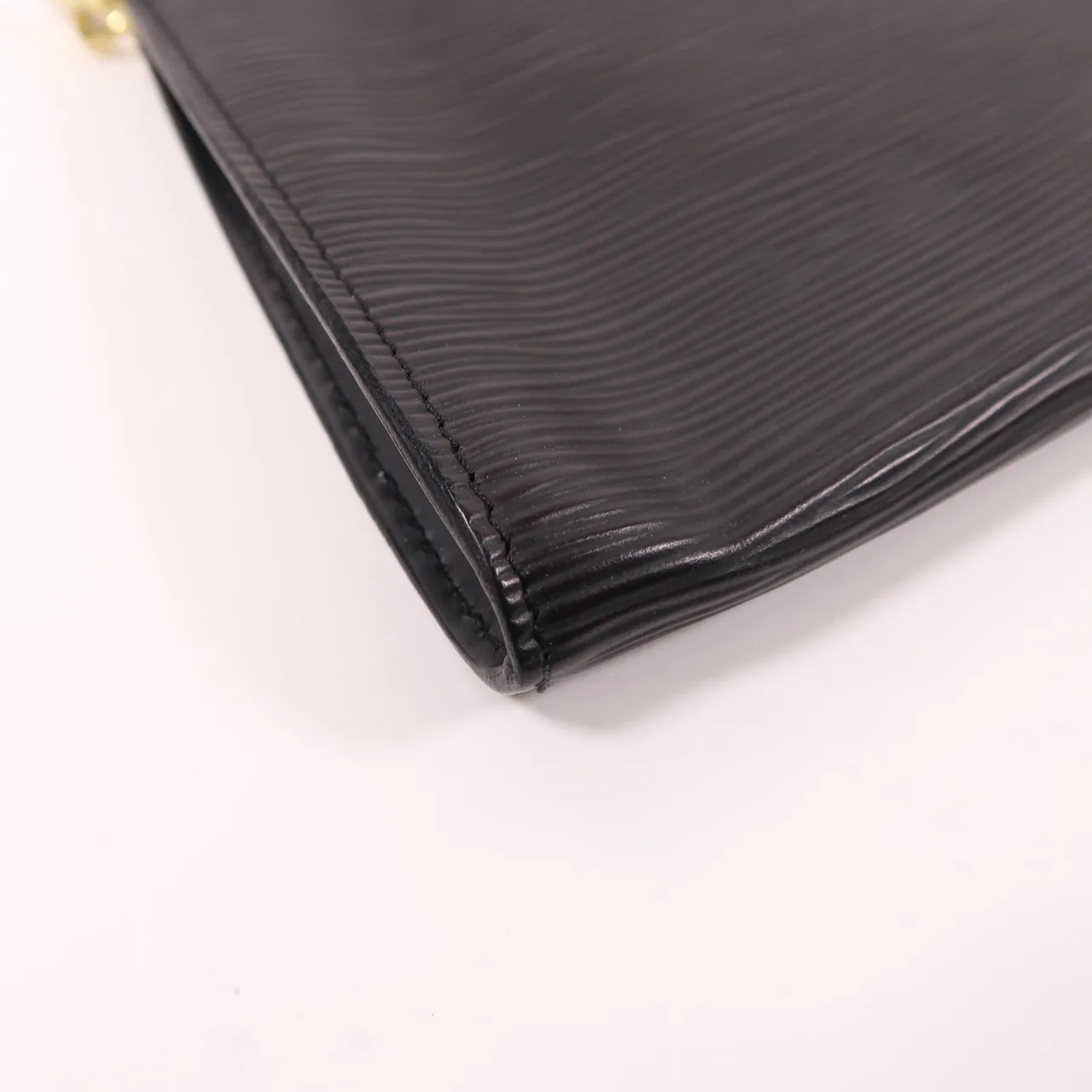 LOUIS VUITTON M52942 手拿包 牛皮 黑色 / Black 牛皮 中古品A - 縮圖 11