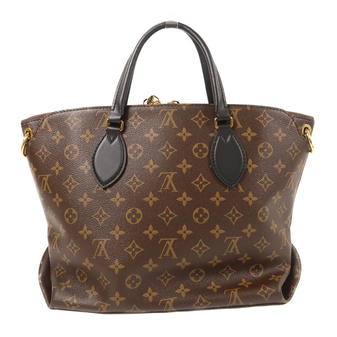 LOUIS VUITTON M44347 兩用包 塗層帆布 棕色 / 黑色 塗層帆布 中古品A - 縮圖 2