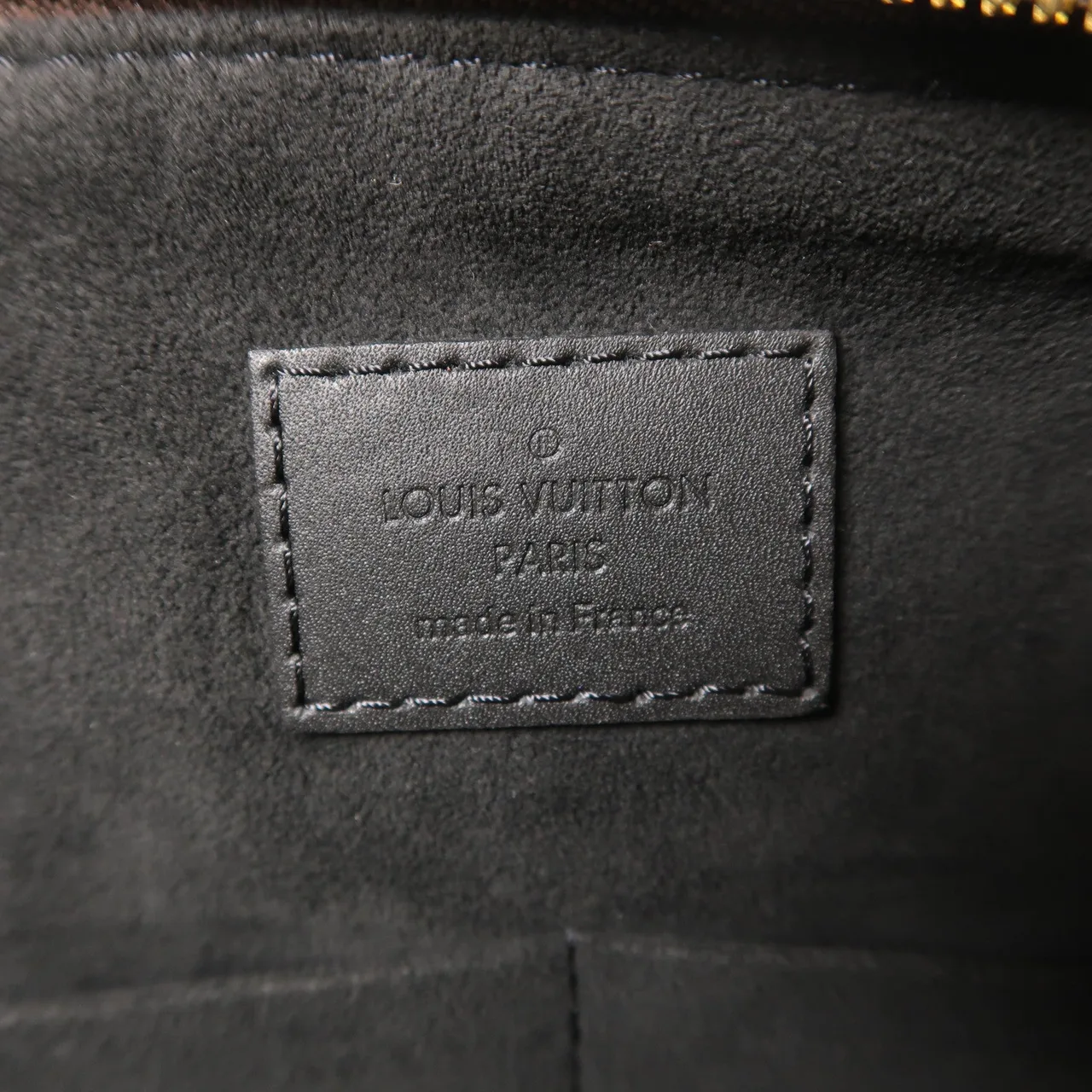 LOUIS VUITTON M44347 兩用包 塗層帆布 棕色 / 黑色 塗層帆布 中古品A - 縮圖 6