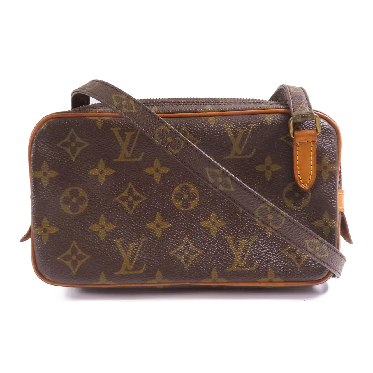 LOUIS VUITTON M51828 肩背包 塗層帆布 棕色