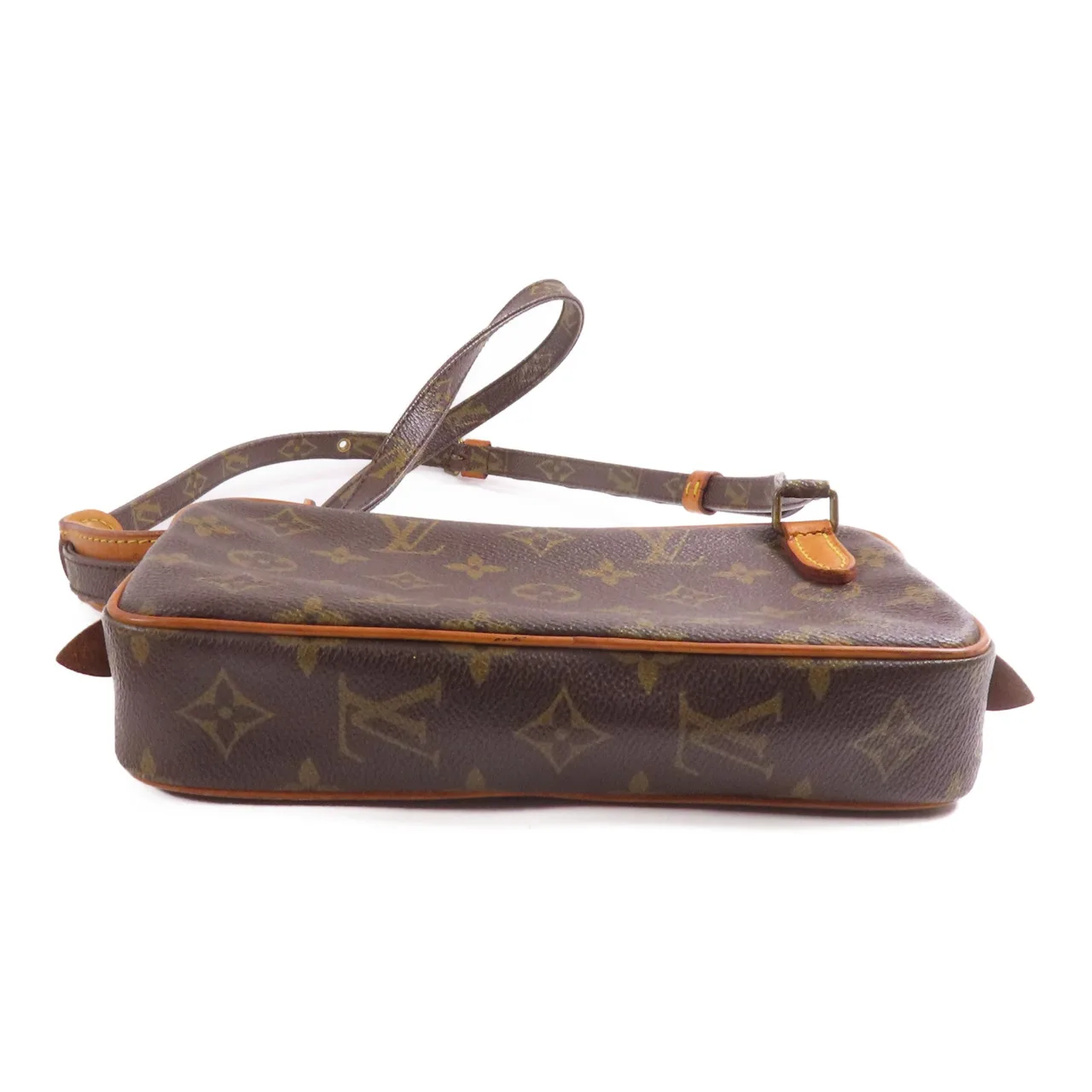 LOUIS VUITTON M51828 肩背包 塗層帆布 棕色 塗層帆布 中古品A - 縮圖 4