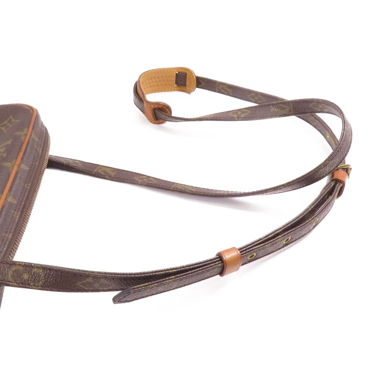 LOUIS VUITTON M51828 肩背包 塗層帆布 棕色 塗層帆布 中古品A - 縮圖 5