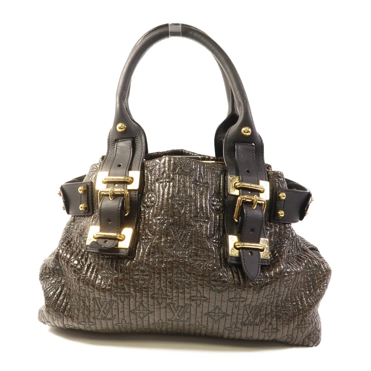 LOUIS VUITTON M95595 肩背包 皮革 棕色 / Brown