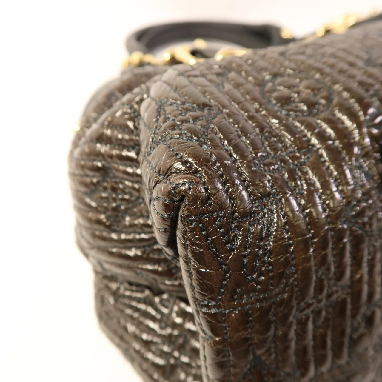 LOUIS VUITTON M95595 肩背包 皮革 棕色 / Brown 皮革 中古品A - 縮圖 14