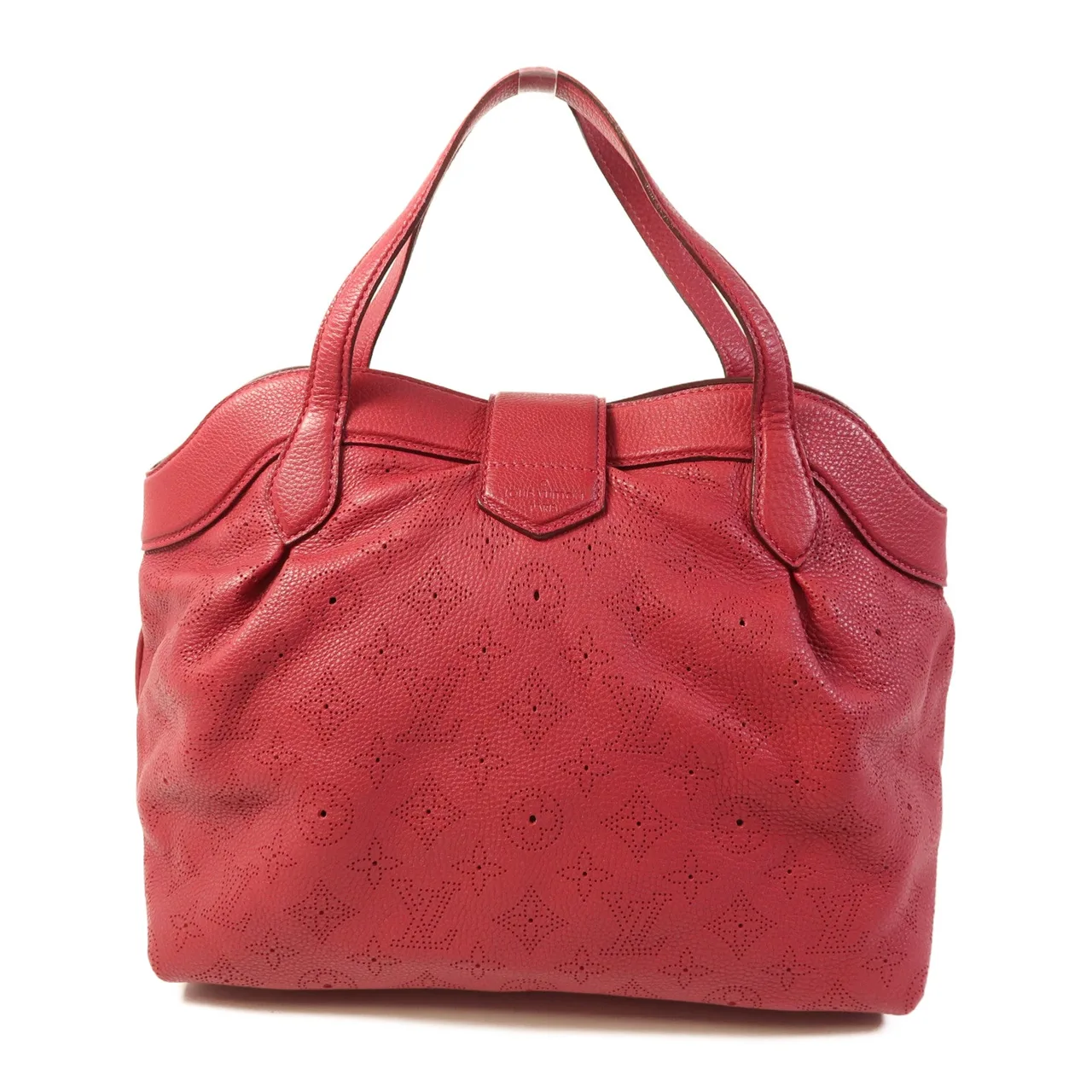 LOUIS VUITTON M93817 手提包 牛皮 紅色 / Red 牛皮 中古品A - 縮圖 2