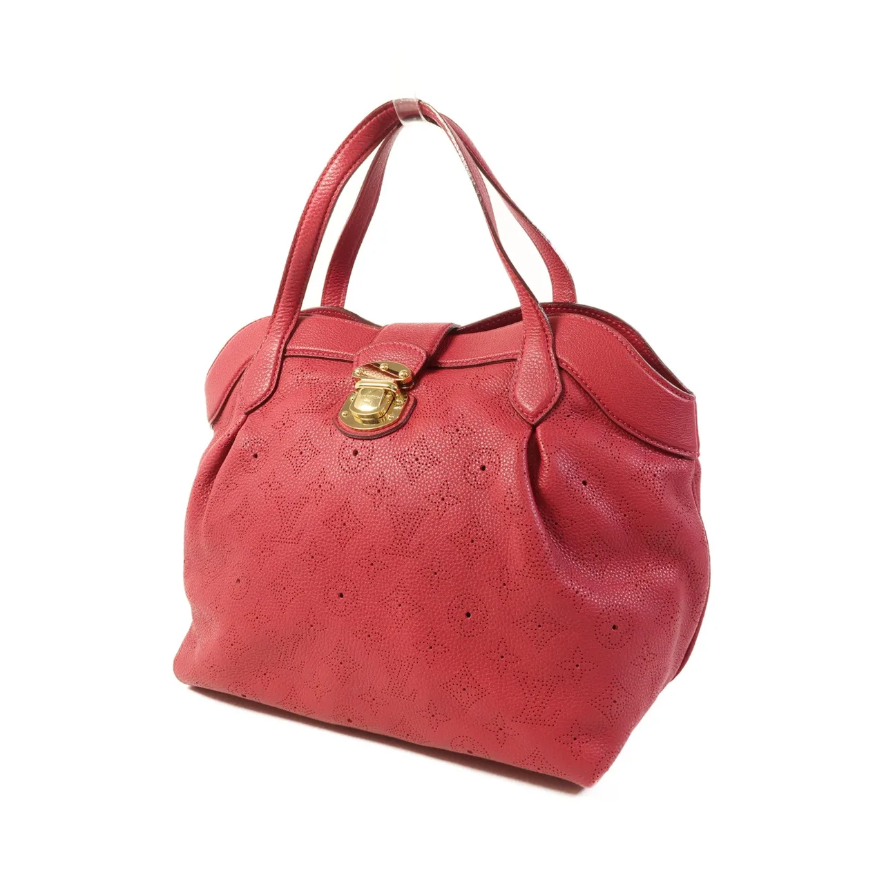LOUIS VUITTON M93817 手提包 牛皮 紅色 / Red 牛皮 中古品A - 縮圖 3
