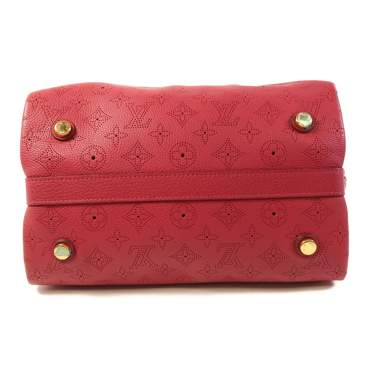 LOUIS VUITTON M93817 手提包 牛皮 紅色 / Red 牛皮 中古品A - 縮圖 4