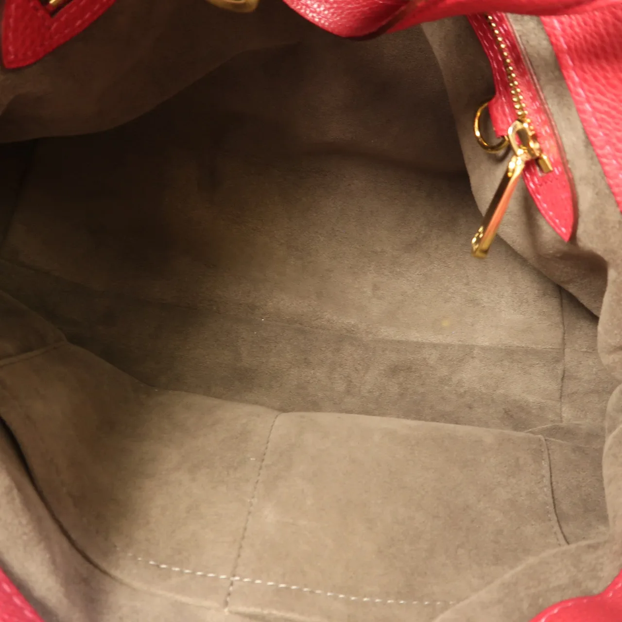 LOUIS VUITTON M93817 手提包 牛皮 紅色 / Red 牛皮 中古品A - 縮圖 6