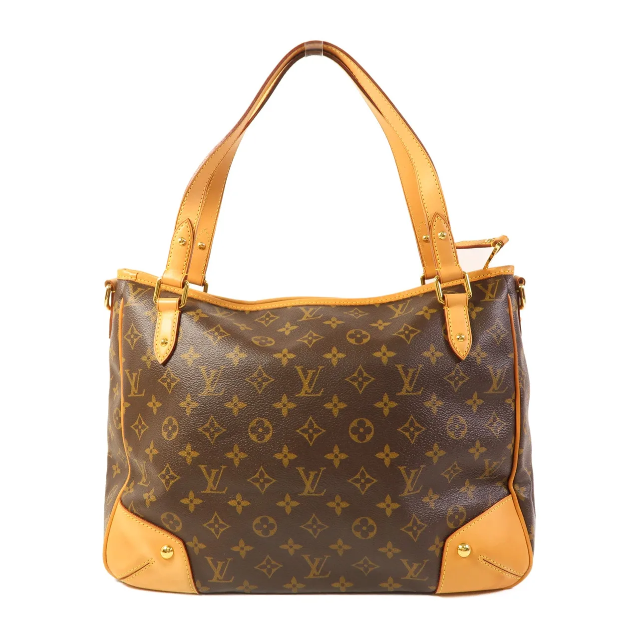 LOUIS VUITTON Estrela M41232 兩用包 塗層帆布 棕色 塗層帆布 中古品B - 縮圖 2