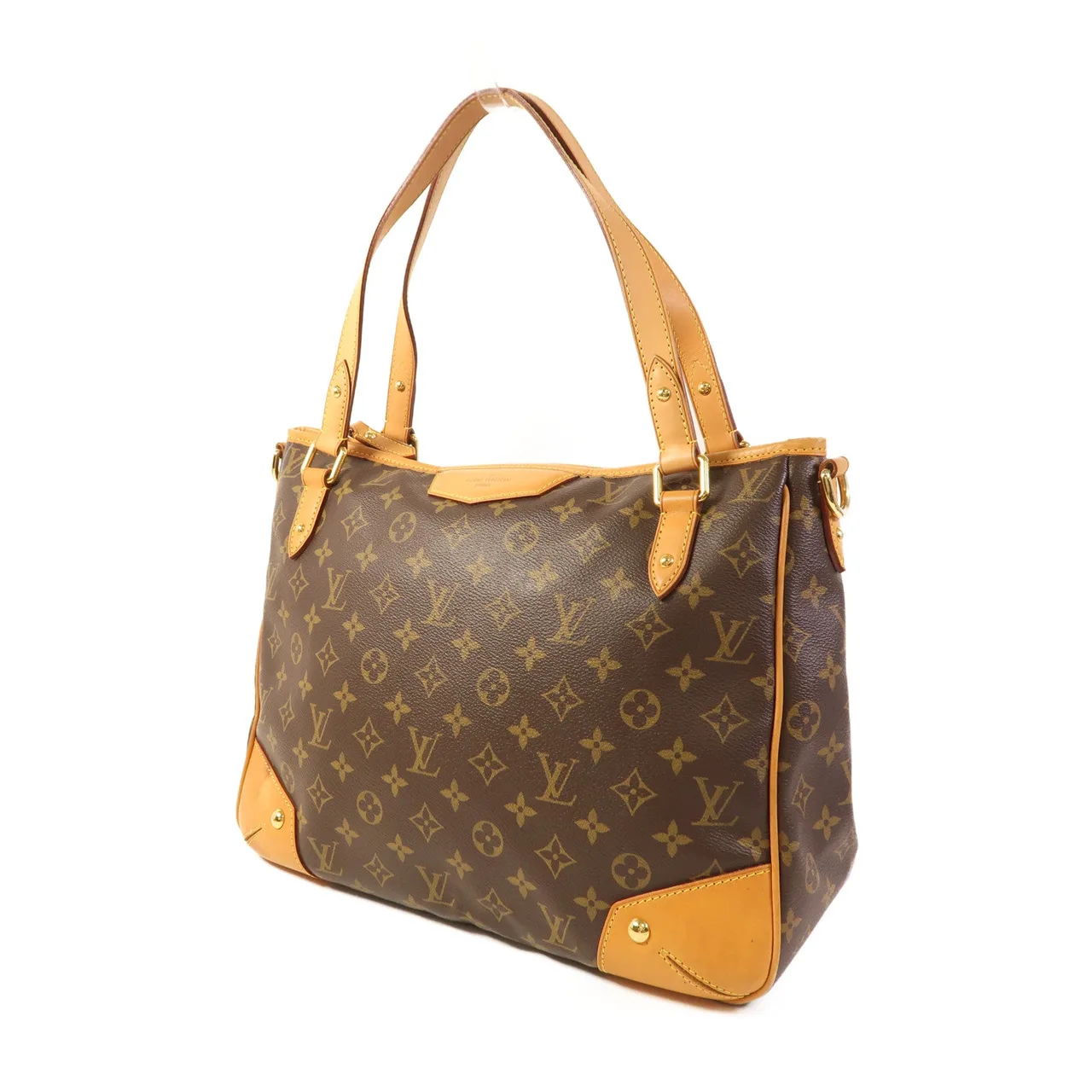 LOUIS VUITTON Estrela M41232 兩用包 塗層帆布 棕色 塗層帆布 中古品B - 縮圖 3