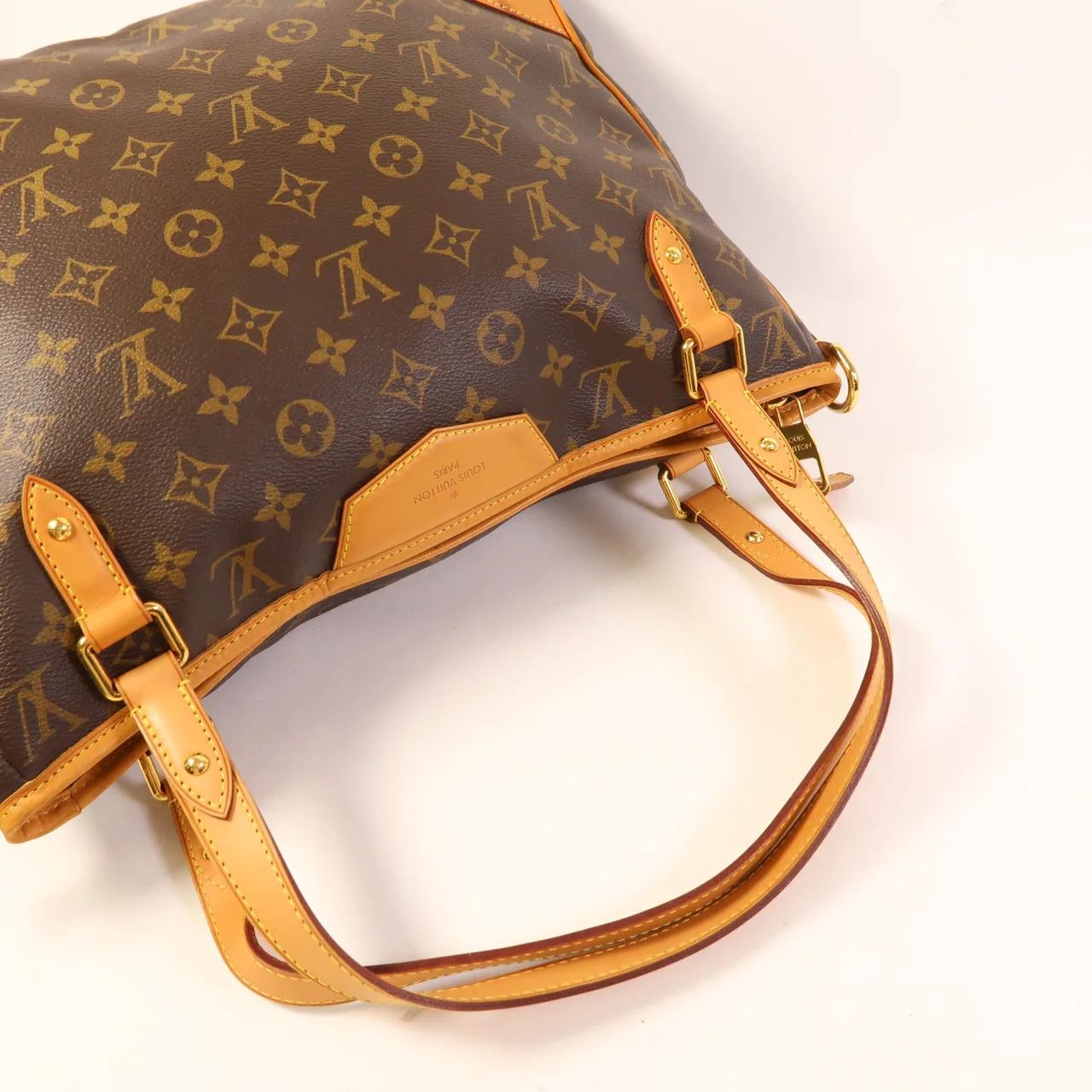 LOUIS VUITTON Estrela M41232 兩用包 塗層帆布 棕色 塗層帆布 中古品B - 縮圖 5