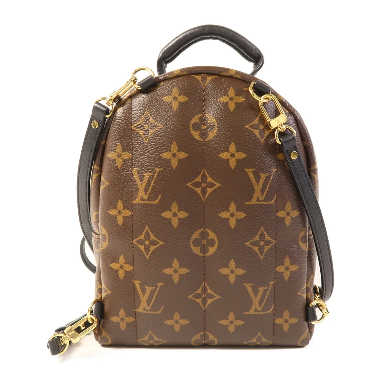 LOUIS VUITTON Palm Springs M44873 背包 塗層帆布 棕色 塗層帆布 中古品A - 縮圖 2
