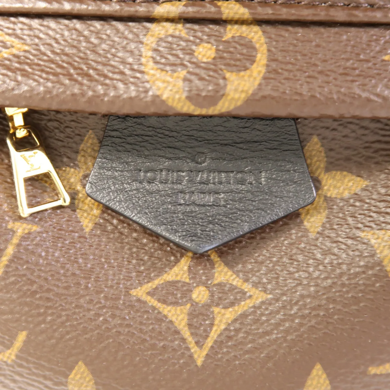 LOUIS VUITTON Palm Springs M44873 背包 塗層帆布 棕色 塗層帆布 中古品A - 縮圖 9
