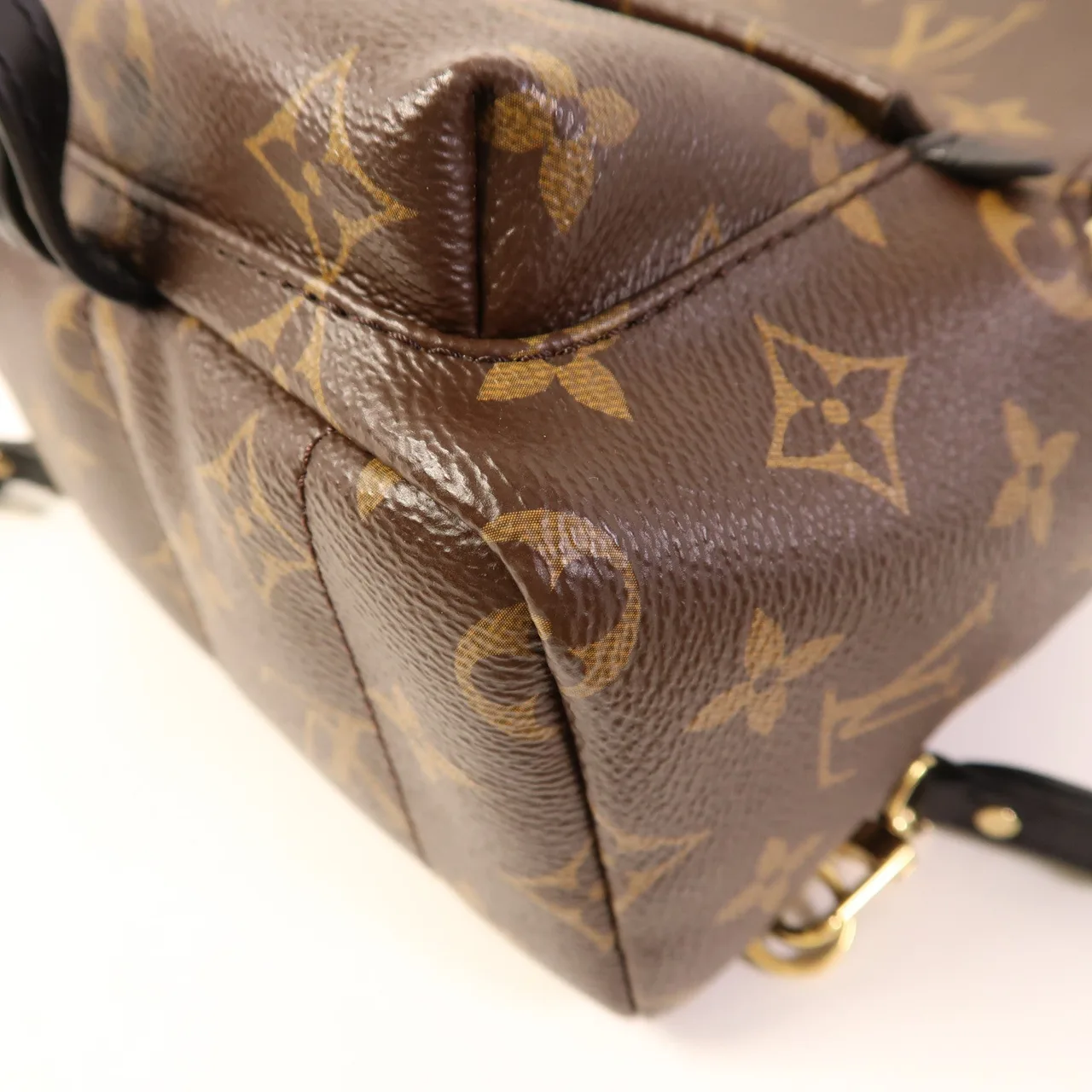 LOUIS VUITTON Palm Springs M44873 背包 塗層帆布 棕色 塗層帆布 中古品A - 縮圖 12