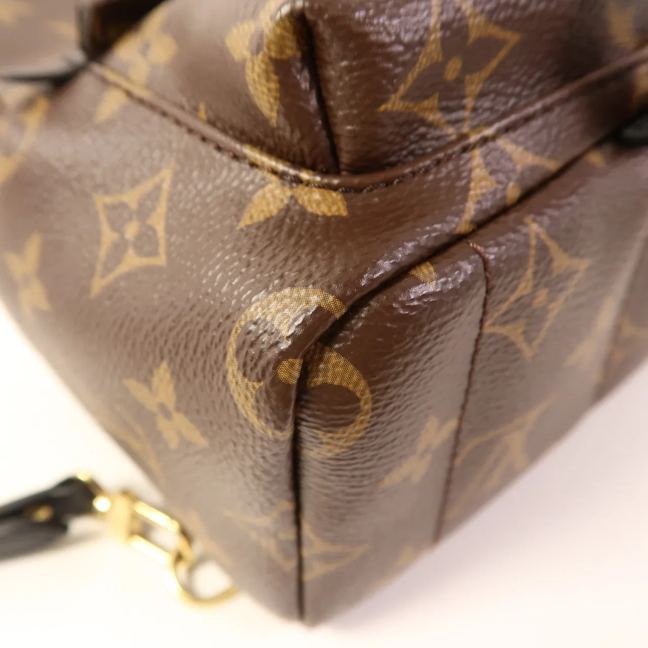 LOUIS VUITTON Palm Springs M44873 背包 塗層帆布 棕色 塗層帆布 中古品A - 縮圖 13