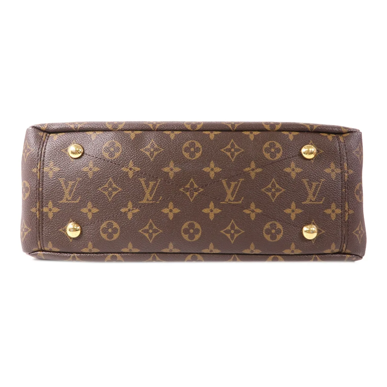 LOUIS VUITTON Pallas M40906 兩用包 塗層帆布 棕色 塗層帆布 中古品B - 縮圖 4