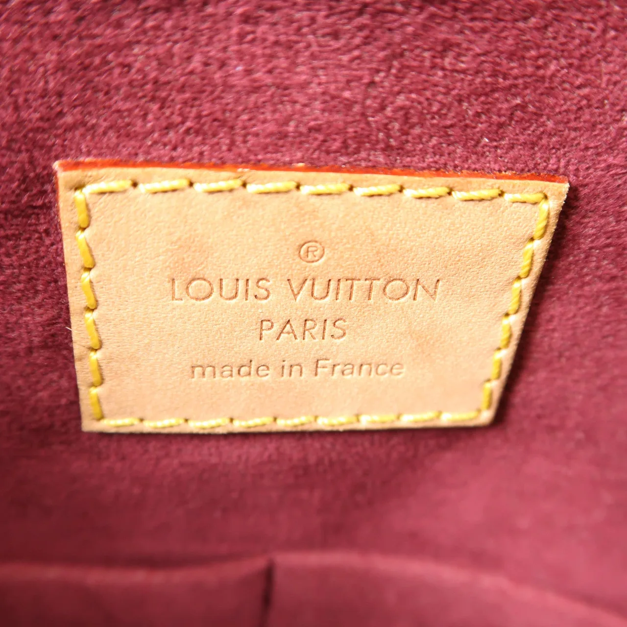 LOUIS VUITTON Pallas M40906 兩用包 塗層帆布 棕色 塗層帆布 中古品B - 縮圖 6