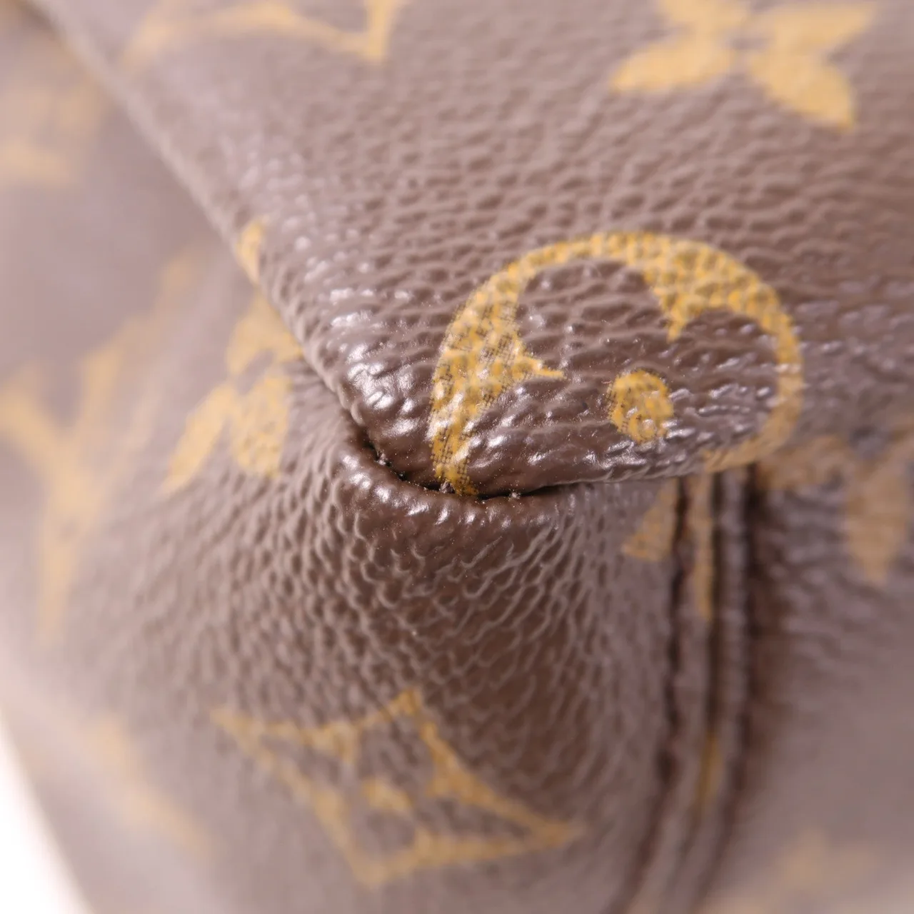 LOUIS VUITTON Pallas M40906 兩用包 塗層帆布 棕色 塗層帆布 中古品B - 縮圖 10