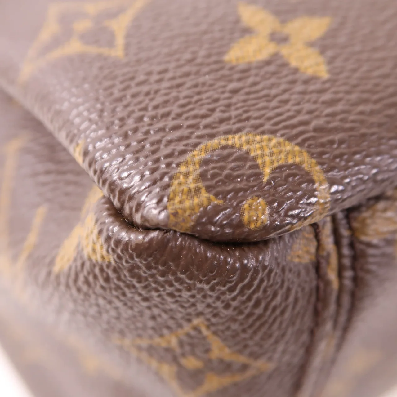 LOUIS VUITTON Pallas M40906 兩用包 塗層帆布 棕色 塗層帆布 中古品B - 縮圖 12