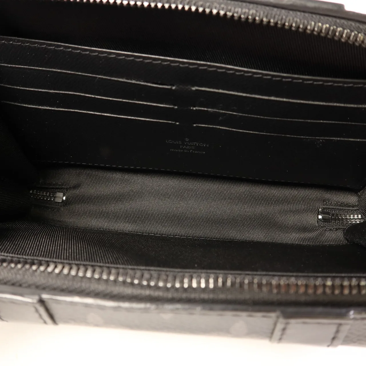LOUIS VUITTON Soft Trunk M69838 肩背包 塗層帆布 黑色 / Black 塗層帆布 中古品B - 縮圖 6