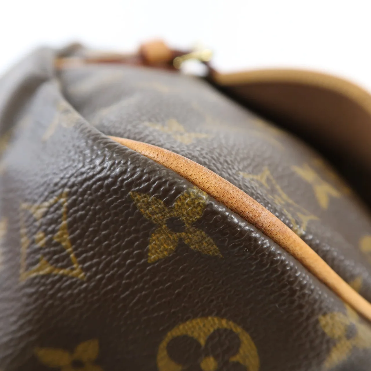 LOUIS VUITTON Saumur M42254 肩背包 塗層帆布 棕色 / Brown 塗層帆布 中古品B - 縮圖 12