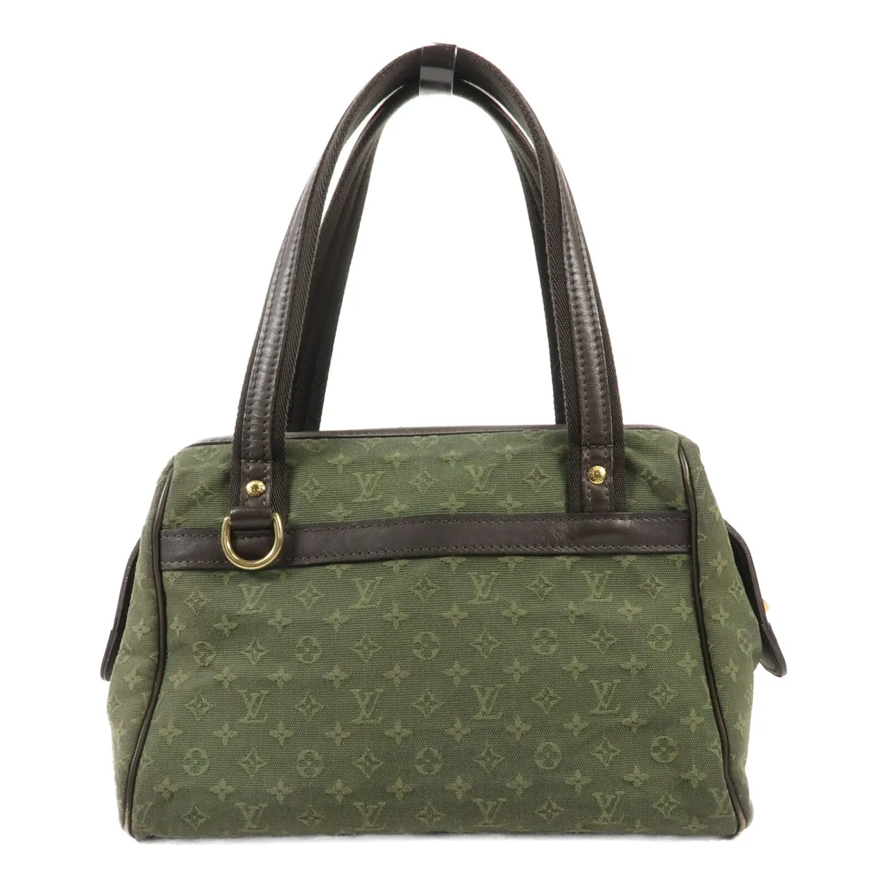 LOUIS VUITTON Josephine M92415 肩背包 帆布 綠色 / Mono-Mini 帆布 中古品B - 縮圖 2