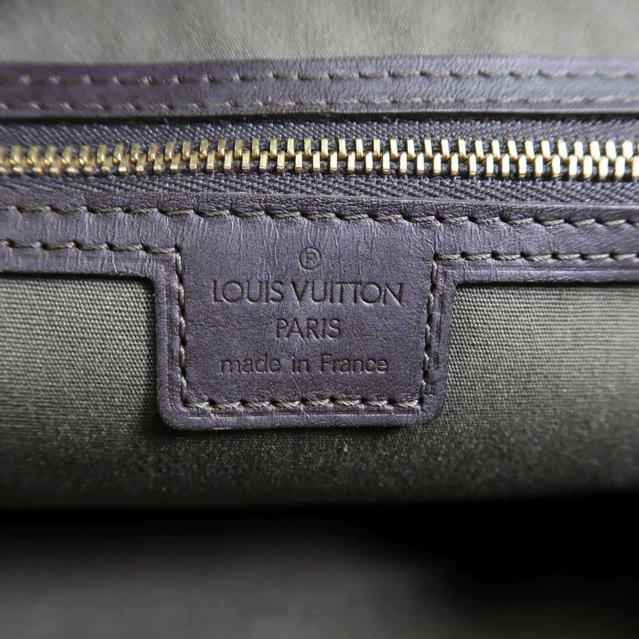 LOUIS VUITTON Josephine M92415 肩背包 帆布 綠色 / Mono-Mini 帆布 中古品B - 縮圖 6